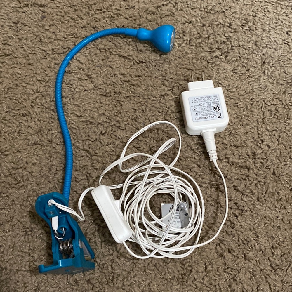 Bedside reading lamp